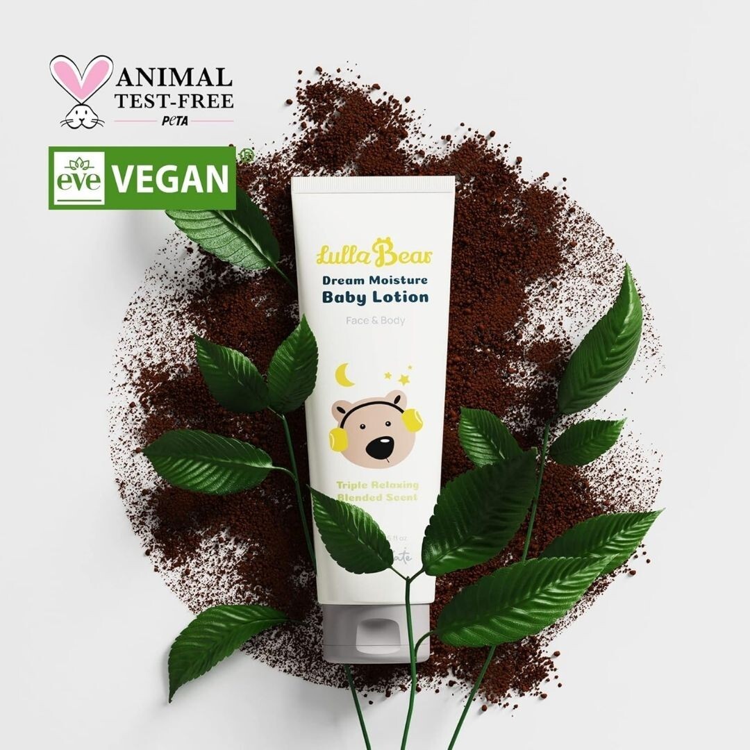 Lulla Bear Dream Moisture Baby Lotion Vegan, CrueltyHydrating Lotion