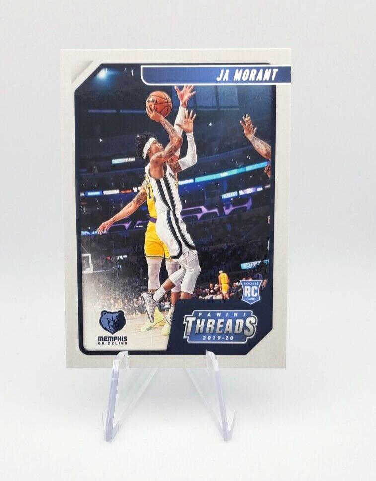 2019-20 Panini Chronicles Threads #84 Ja Morant Rookie RC