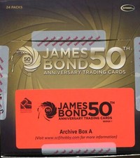 James Bond 50th Anniversary Series 1 Empty Archive Box Set Of 2 (No Cards)