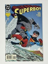 (1994) DC SUPERBOY #9 1ST FULL APPEARANCE KING SHARK SUICIDE SQUAD - VF/NM