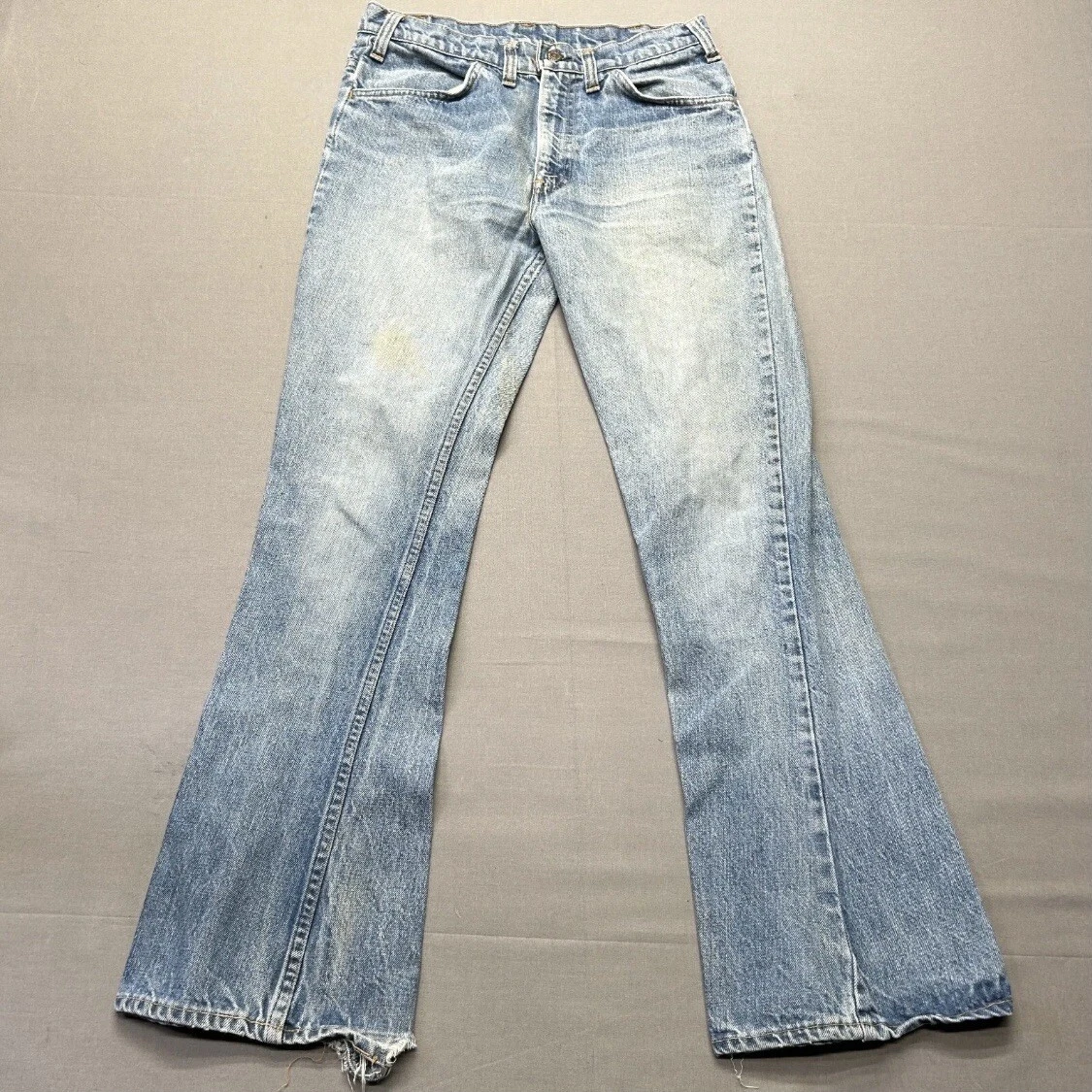 Vintage Levis 646 Orange Tab Made In USA Denim Jeans 30x29 Talon