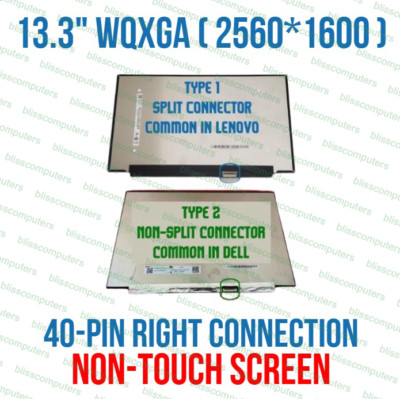 Innolux N133gca-gq1 Rev.c1 13.3'' Replacement Screen Panel Ag IPS Led No Brackets