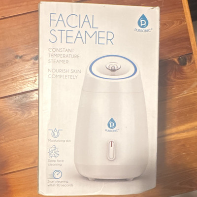 Pursonic Facial Steamer Constant Temp Deep Cleansing White/Blue