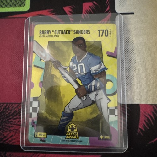 Barry Sanders CUTBACK  Bo Jackson Battle Arena Update 80's Rad Steel SSP