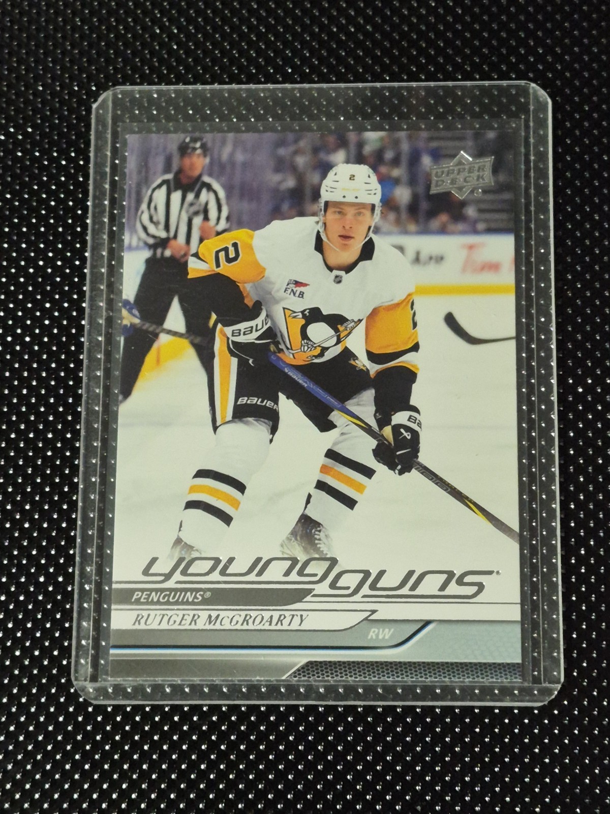 2024/25 UPPER DECK SERIES 2 YOUNG GUNS #474 Rutger McGroarty PENGUINS