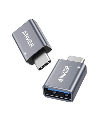 2 Pack USB C Adapter High Speed Data Transfer Type C To A Converter Plug