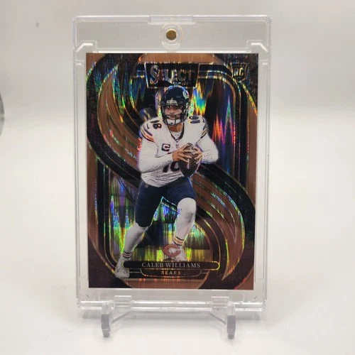 2024 Panini Select - Premier Level Caleb Williams #114 Copper Shock Prizm /299