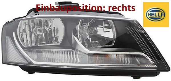 Hella 1EJ009648-021 Hauptscheinwerfer Rechts Scheinwerfer FüR Audi-image