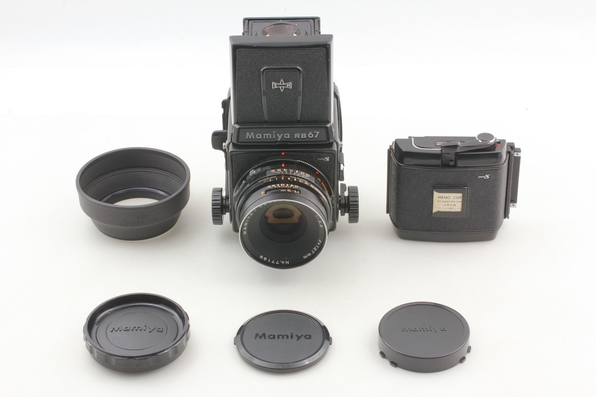 N MINT w/ Hood] Mamiya RB67 Pro S + Sekor C 127mm f/3.8 +