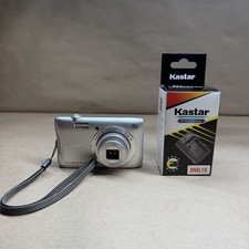 Nikon Coolpix S3700 Silver Compact Digital Camera w/ Battery and Charger