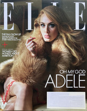 ADELE September 2022 ELLE Magazine TAMI WILLIAMS /DEVON ROSS / LOUISE DESPOINTES