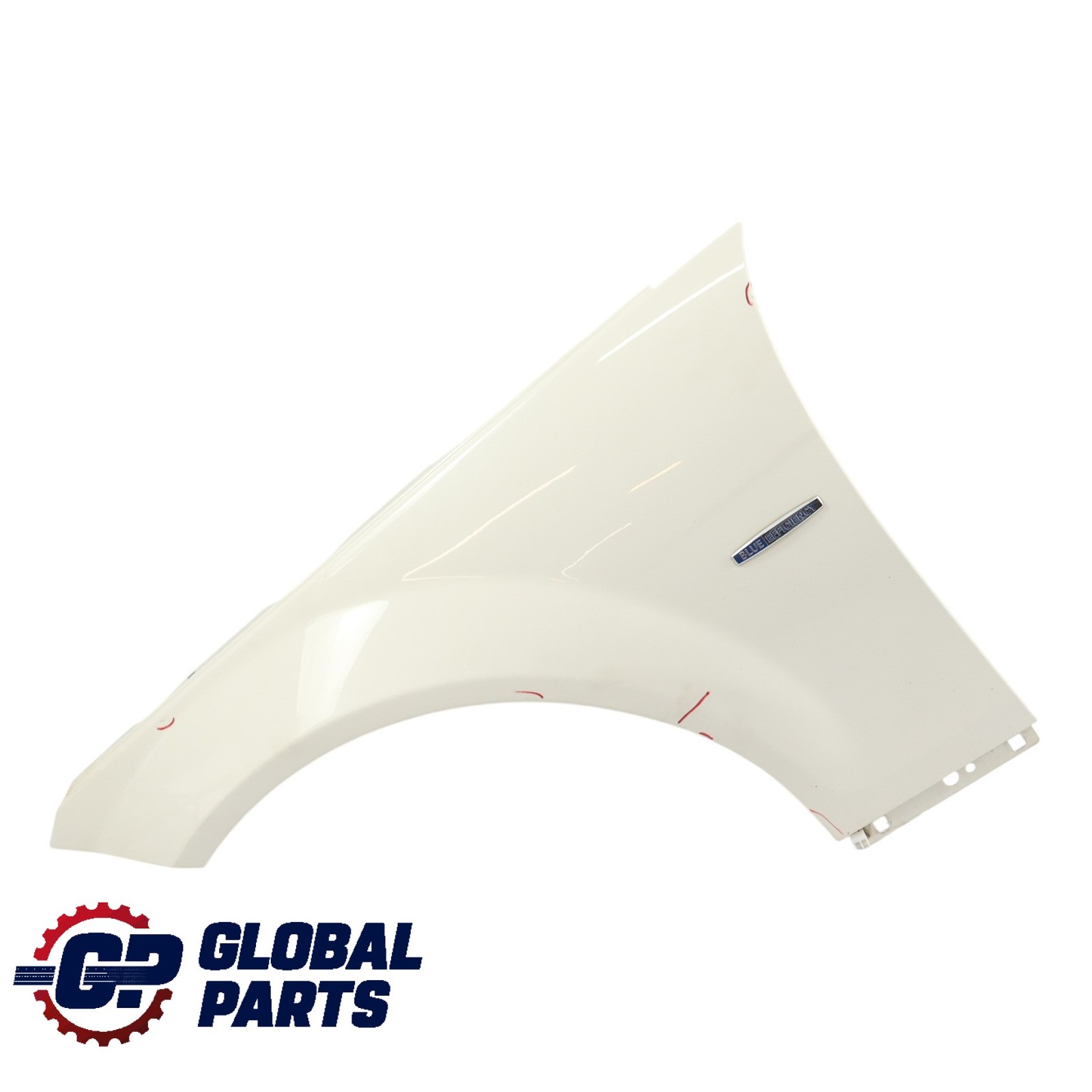 Mercedes W204 Parafango Anteriore Pannello Laterale Sinistro Bianco Calcite 650