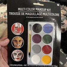 Halloween Costume Multi Color Makeup Kit