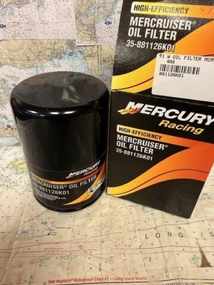 Quicksilver #35-881126K01 High Performance Oil Filter.