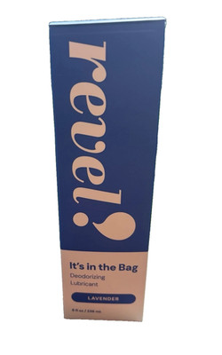 1 Revel Deodorizing Lubricant~ Lavender ~  8 Oz.  Exp 2027