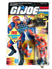Vintage 1989 Hasbro GI Joe ARAH v1 Alley Viper MOC Command Ring Offer READ