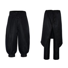 Mens Medieval Pants Viking Pants Renaissance Breeches Pirate Cropped pants