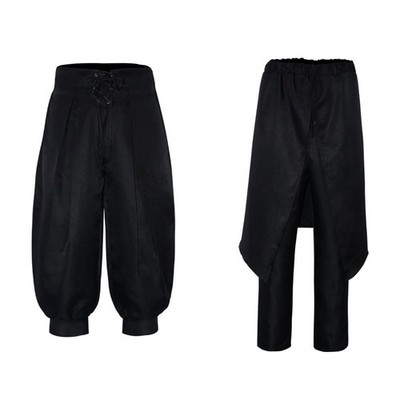 Mens Medieval Pants Viking Pants Renaissance Breeches Pirate Cropped pants