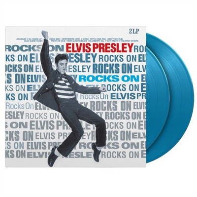 Elvis Presley - Rocks on (2 LP / 180g / Solid Blue Vinyl) New Sealed Vinyl