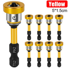 Magnetic Drywall Screw Setter Bit 1/4 Hex Plasterboard Tool UK