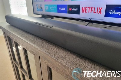 Monoprice SB-300 Virtual Dolby Atmos Soundbar HDMI eARC Bluetooth Home Theater