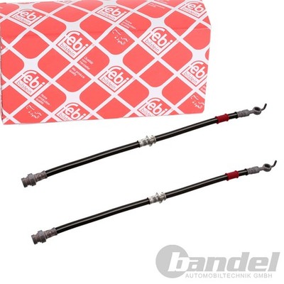 2X FEBI BILSTEIN BREMSSCHLÄUCHE HINTEN BEIDSEITIG PASSEND FÜR VOLVO S40 V40