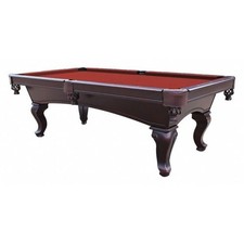 Championship Saturn II Billiards Cloth Pool Table Felt Red 8-Feet