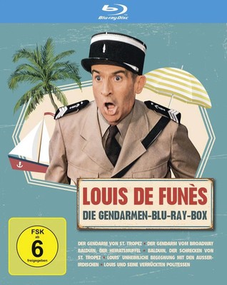 Louis de Funes - Gendarmen Blu-ray Box | Jean Girault | Blu-ray Disc | Deutsch