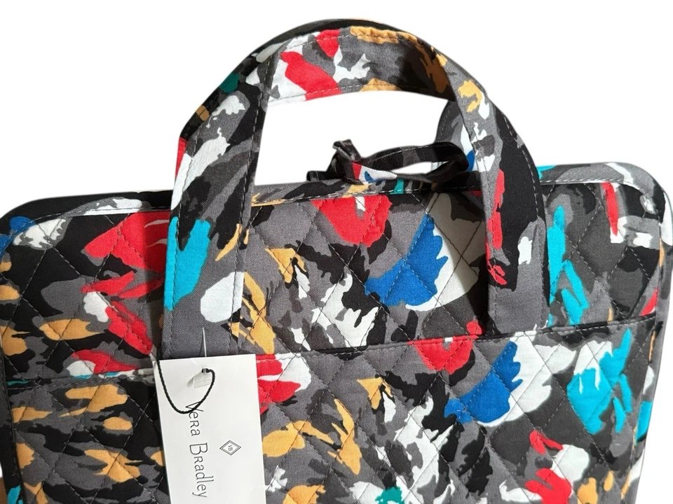 NWT Vera Bradley Hanging Travel Organizer Splash Floral Cosmetic Bag Multicolor - Image 2 of 4