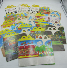 Job Lot Of 16 McDonalds Happy Meal Boxes 8 Designs Dalmatians Toy Story Hercules