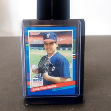 Alex Fernandez #59 Chicago White Sox Baseball Card 1991 Donruss Rated Rookie . rookie card picture