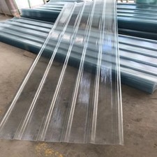 High Impact Clear Corrugated Roofing Sheets Plastic Sheet UV Protected UK STOCK