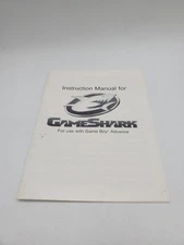 Game Shark Game Boy Advance Instruction Manual ONLY