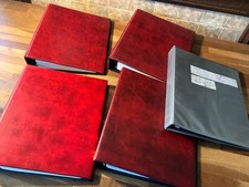 worlds stamps vintage large lot 6.1 kg 5 albums leaves cards vintage to modern