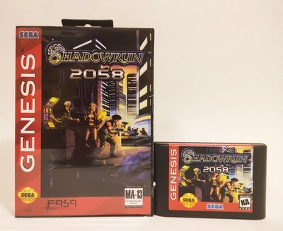 Shadowrun 2058 for Sega Genesis/Mega Drive