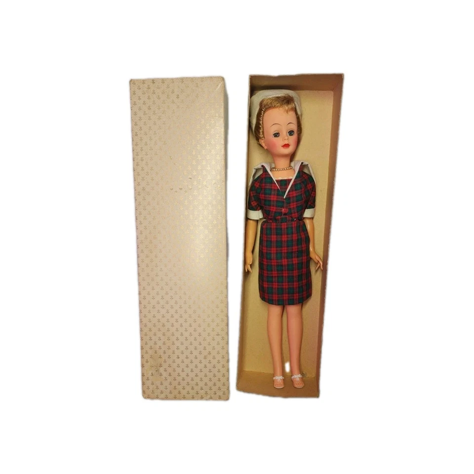 DE COLECCIÓN CAROL BRENT MUÑECA LIZJACKIE ZAPATOS DE VESTIR A CUADROS 15.5" G15L Caja Original Foto 2 de 4