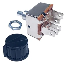 3159722 Rotary AC AIR Conditioning 3 Speed Blower Switch Universal Compatibl