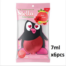 Ambientador de aire Stella Daily Freshness Car Red Kiss 6 piezas 7 ml