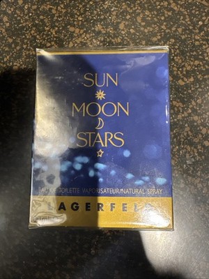 SUN MOON STARS By LAGERFELD. 3.4 Oz/100 ML. New Sealed Box. Vintage & Rare & HTF