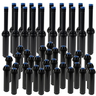(50) Rain Bird US-410 Uni-Spray 4'' Irrigation Sprinkler 10'  Adjustable (360°)