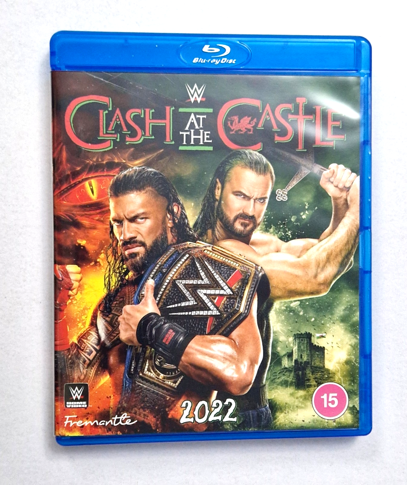 Clash at the Castle 2022 BLU RAY WWE Wrestling