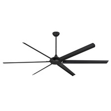 Westinghouse Lighting Widespan 100-Inch Outdoor Ceiling Fan Westinghouse 7224800 Widespan 100" 6 Blade Indoor Ceiling Fan - Black