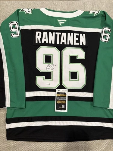 JSA COA MIKKO RANTANEN Signed Autographed Dallas Stars Hockey Jersey