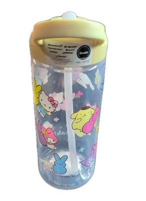 Peeps x Hello Kitty And Friends ZAK Yellow Tumbler w/ Straw, Handle 16oz (NEW)