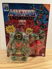 Mattel Masters of the Universe Origins Deluxe LEECH New Sealed Unpunched Card