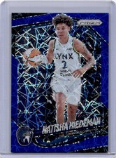 2025 Panini Prizm WNBA #53 Natisha Hiedeman Blue Velocity Prizms