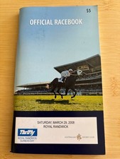 Randwick Guineas Day Run At Randwick 29/3/2008 Racebook Programme