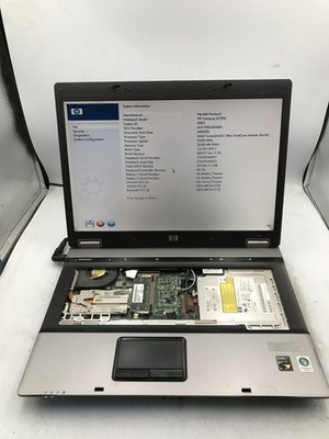 HP COMPAQ 6735B - BOOTS TO BIOS - AMD TURION X2 - 2GB RAM - 15'' - READ DESC - BB