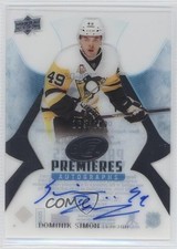 2016-17 Upper Deck Ice Premieres 169/299 Dominik Simon #IPA-DS Auto 0c3