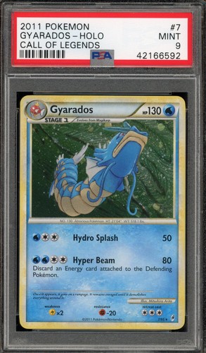 Pokemon Gyarados Holo Call Of Legends 7/95 PSA 9 Mint